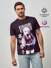 Мужская базовая футболка / Kyoko Kirigiri / Кёко Киригири