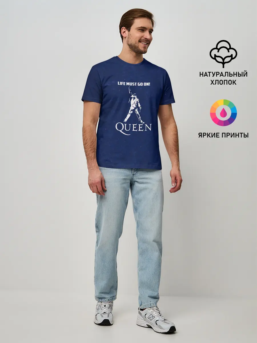 Мужская базовая футболка / Queen