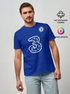 Мужская базовая футболка / Челси форма Werner 20-21