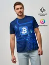 Мужская базовая футболка / BITCOIN | БИТКОИН