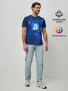 Мужская базовая футболка / BITCOIN | БИТКОИН