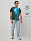Мужская базовая футболка / Коралловые рыбки