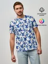Мужская базовая футболка / Бабочки / Butterflies