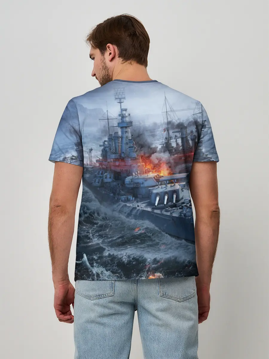 Мужская базовая футболка / BATTLEFIELD 5 (P007_P004ooo1656193, P004ooo1656193)