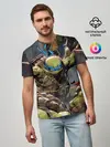 Мужская базовая футболка / ЧЕРЕПАШКИ