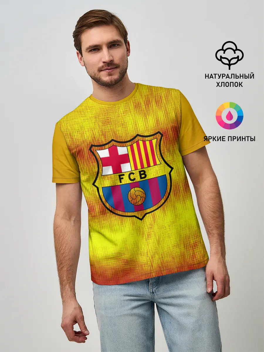 Мужская базовая футболка / BARCELONA