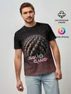 Мужская базовая футболка / ПЛАНЕТА ИГР | ИГРА В КАЛЬМАРА