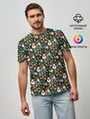 Мужская базовая футболка / Новый Год
