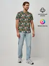 Мужская базовая футболка / Новый Год