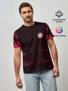 Мужская базовая футболка / Bayern abstract collection