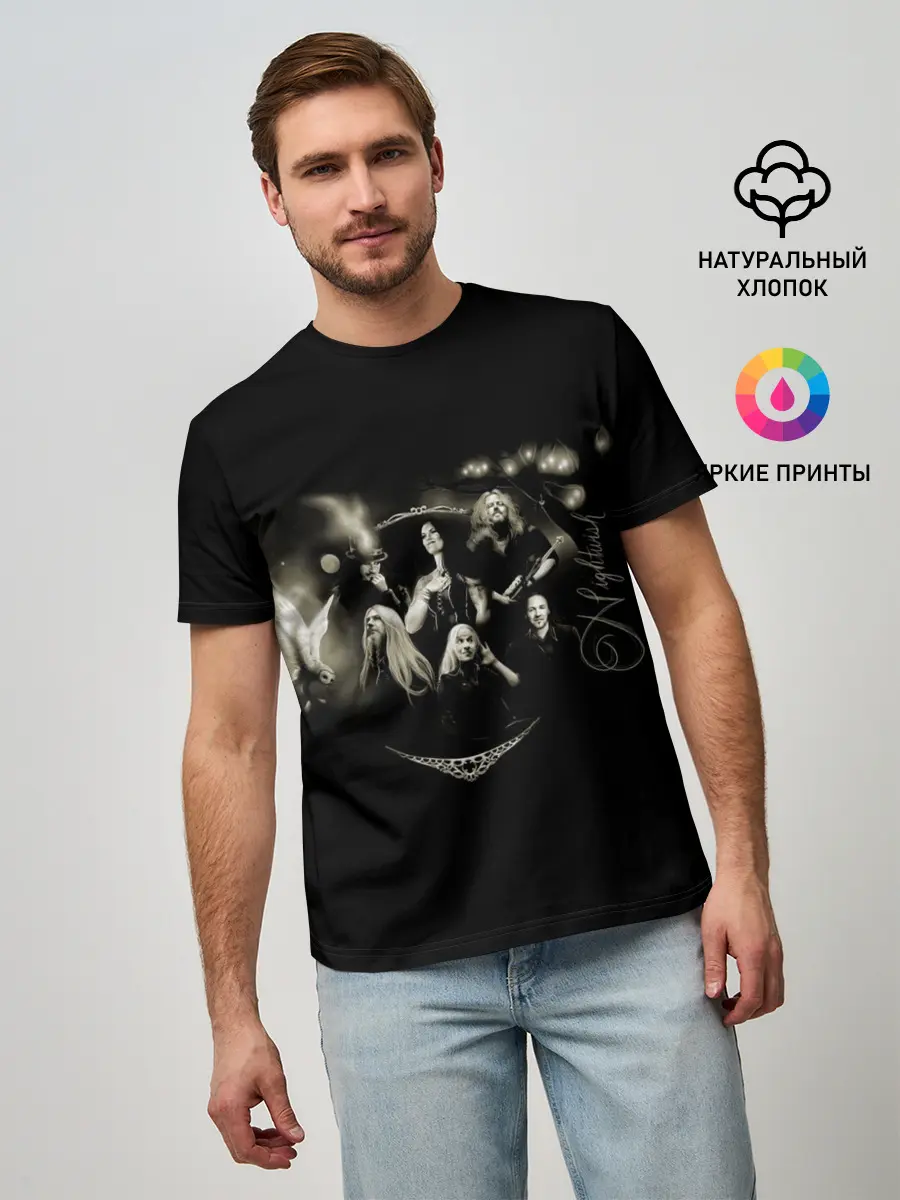 Мужская базовая футболка / Nightwish Art