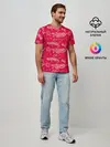 Мужская базовая футболка / Gears pattern