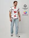 Мужская базовая футболка / Valentines Day