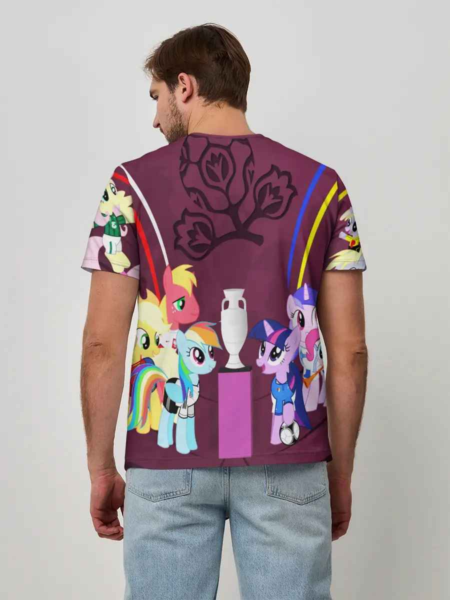 Мужская базовая футболка / PONY