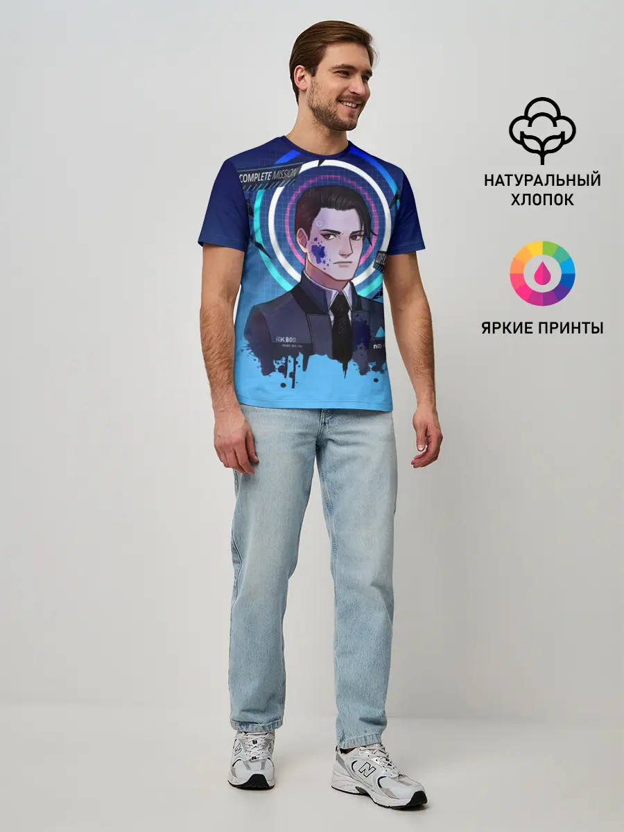 Мужская базовая футболка / Detroit: Become Human (2)