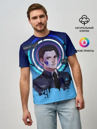 Мужская базовая футболка / Detroit: Become Human (2)