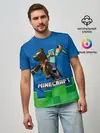 Мужская базовая футболка / Minecraft / Майнкрафт