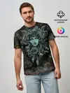 Мужская базовая футболка / Медуза