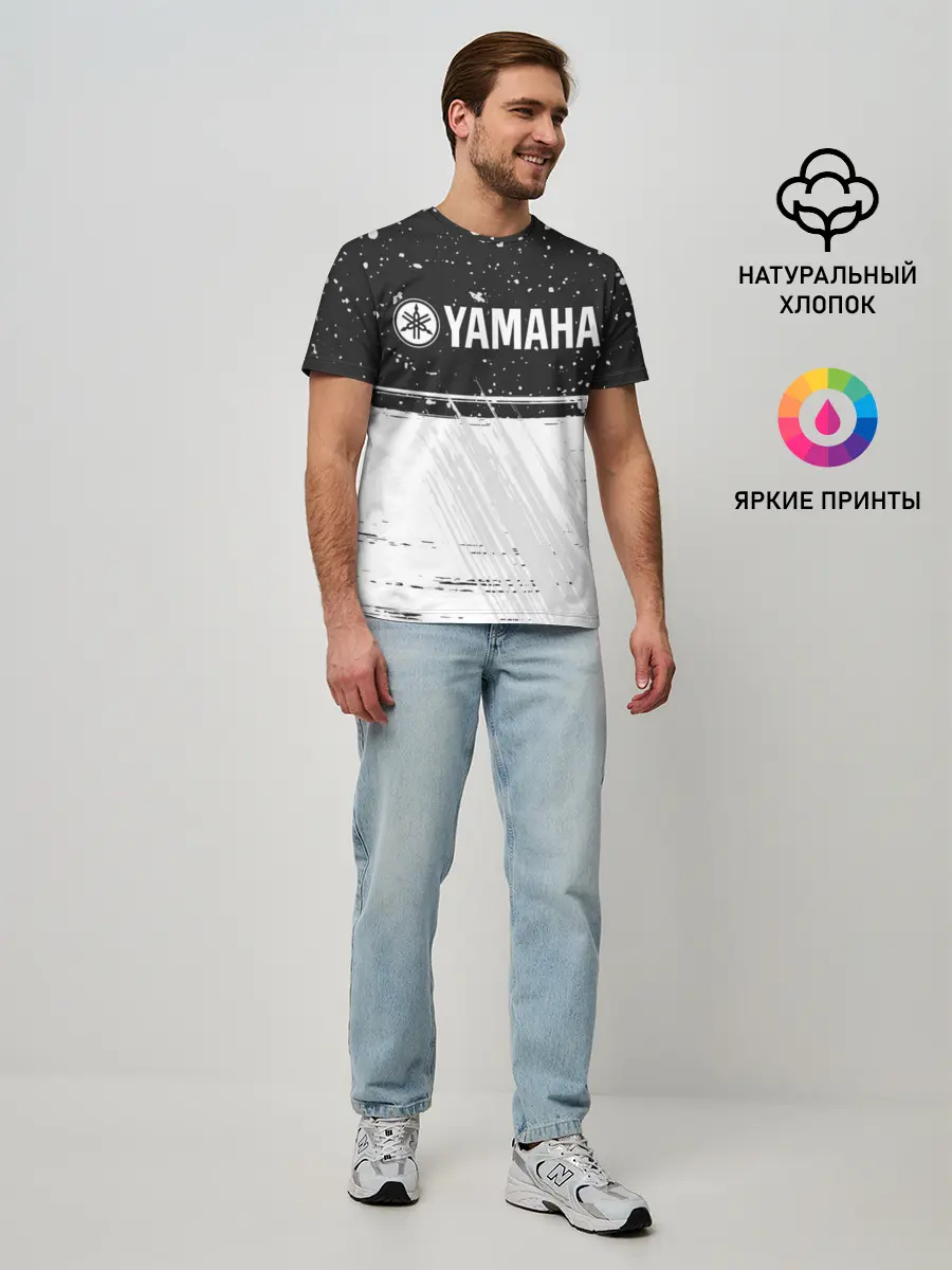 Мужская базовая футболка / YAMAHA MOTOR / Ямаха