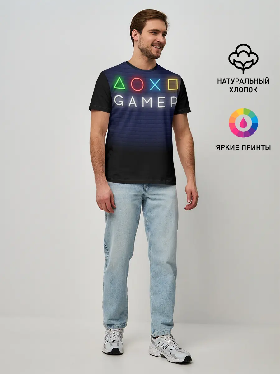 Мужская базовая футболка / Doxo Gamer