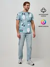 Мужская базовая футболка / Собачки