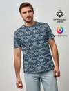 Мужская базовая футболка / Северные Узоры