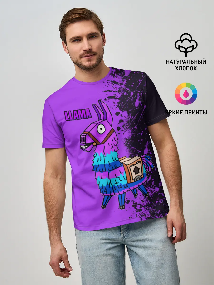 Мужская базовая футболка / FORTNITE (P007_P004ooo1776699, P004ooo1776699)