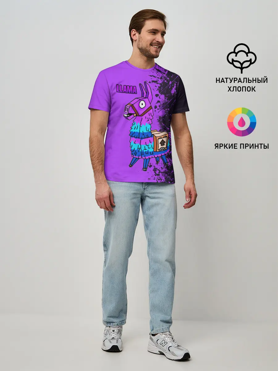Мужская базовая футболка / FORTNITE (P007_P004ooo1776699, P004ooo1776699)
