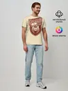 Мужская базовая футболка / Русский медведь