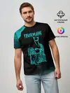 Мужская базовая футболка / Пикник