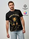 Мужская базовая футболка / Bendy And The Ink Machine