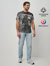 Мужская базовая футболка / Космонавт