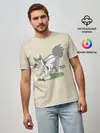 Мужская базовая футболка / Ты очень странный!