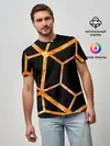 Мужская базовая футболка / Hexagon