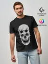 Мужская базовая футболка / Terrible Skull