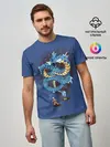 Мужская базовая футболка / Gyarados