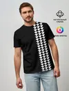 Мужская базовая футболка / Джейсон Момоа тату узор
