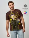 Мужская базовая футболка / Anime Adam Jensen
