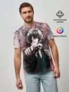 Мужская базовая футболка / Опасный Дазай Осаму
