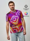 Мужская базовая футболка / Инстаграм / Instagram