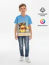Детская базовая футболка / Пикачу