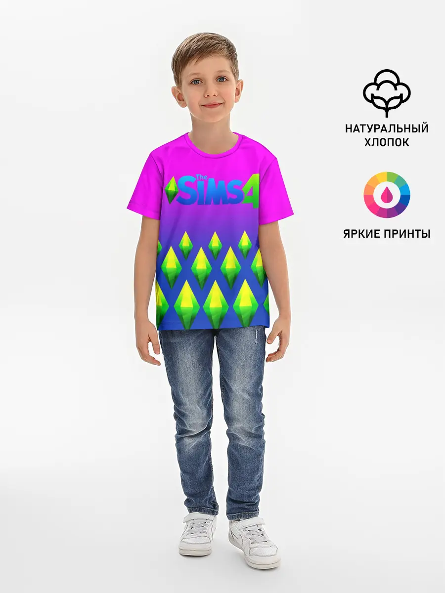 Детская базовая футболка / THE SIMS 4