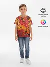 Детская базовая футболка / Живопись коррозии металла