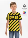 Детская базовая футболка / Keep out
