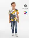 Детская базовая футболка / КОТЫ