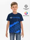 Детская базовая футболка / TOYOTA / ТОЙОТА