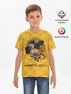 Детская базовая футболка / Резиновый Манки Д. Луффи One Piece