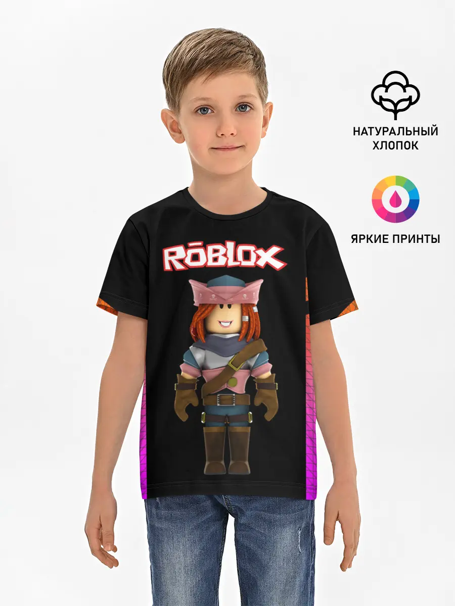 Детская базовая футболка / ROBLOX | РОБЛОКС (Z)