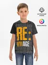 Детская базовая футболка / RE VILLAGE | ДЕРЕВНЯ ОБИТЕЛЬ ЗЛА (Z)