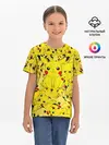 Детская базовая футболка / ПИКАЧУ ПОКЕМОН PIKA PIKA